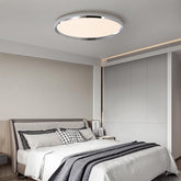 Ceiling light fixture in a bedroom setting